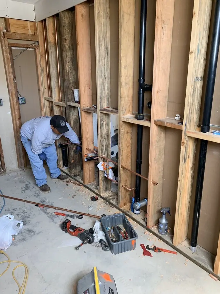 Commercial rough-in plumbing for Water Heater Replacement in Westside-Sunkist Grove